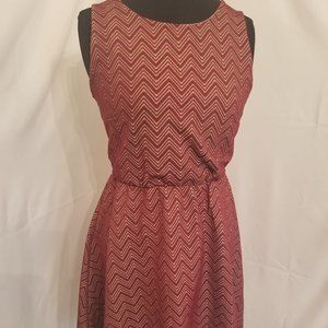 Cute Vintage Maroon A-line Dress